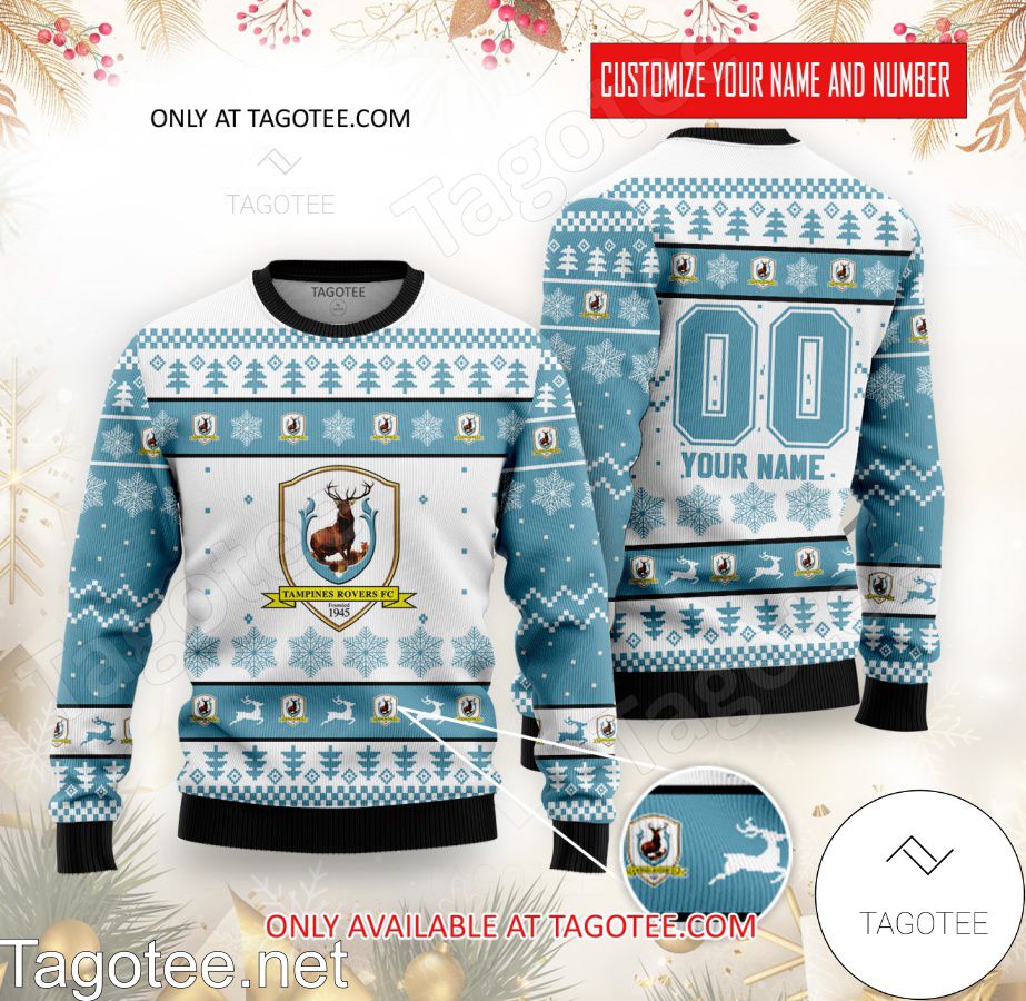 Tampines Rovers FC Custom Ugly Christmas Sweater - BiShop