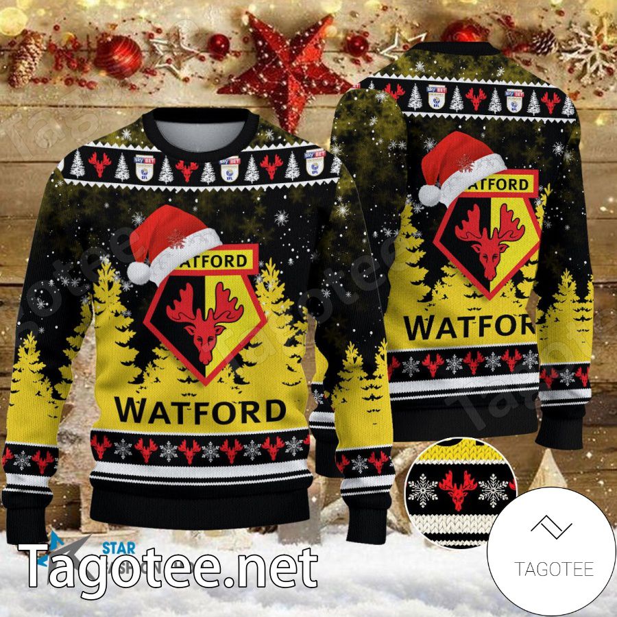 Watford Sport Ugly Christmas Sweater