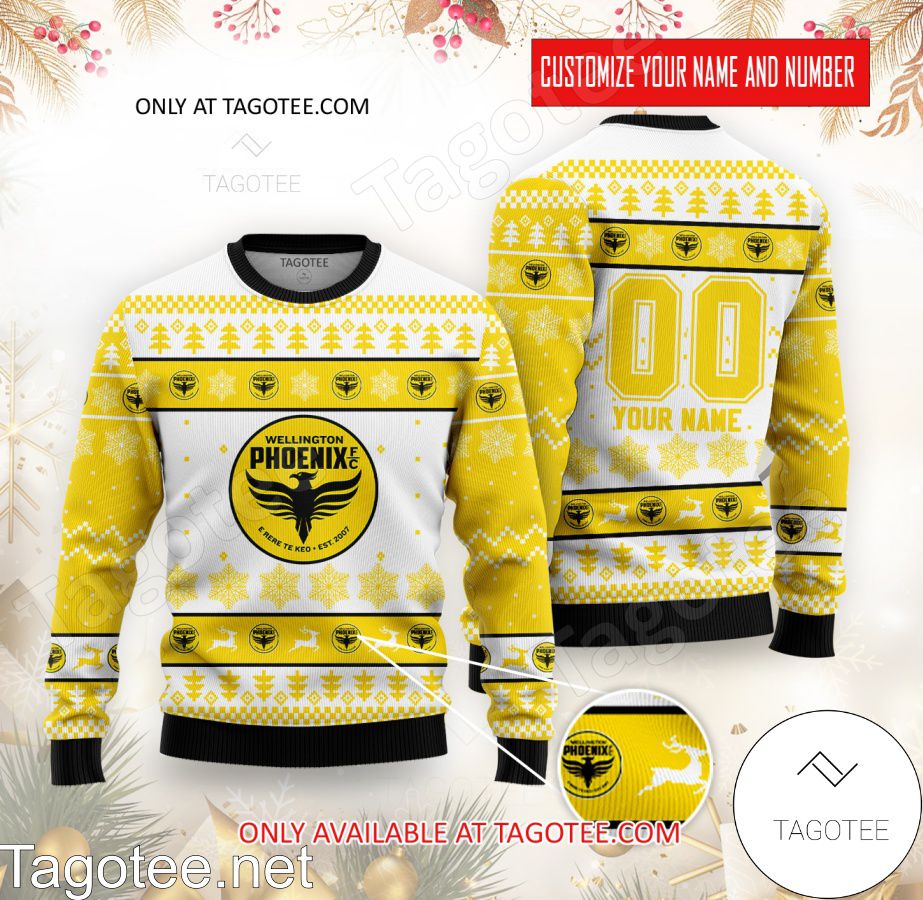 Wellington Phoenix Custom Ugly Christmas Sweater