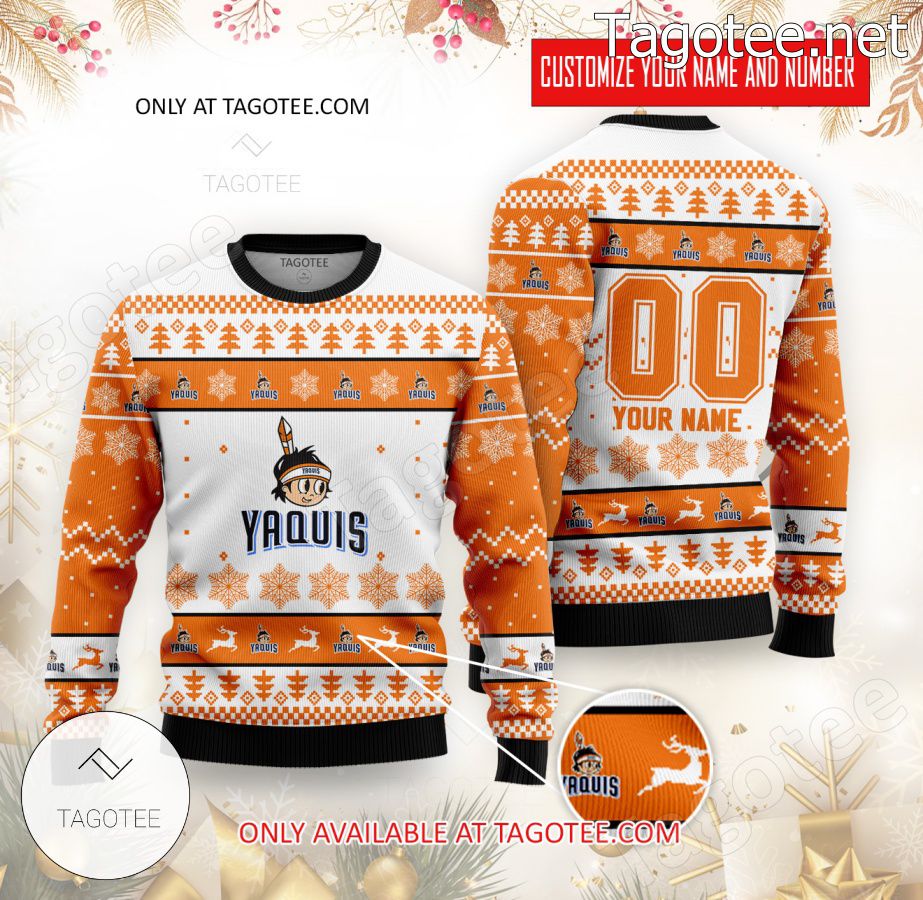 Yaquis de Obregon Baseball Custom Ugly Christmas Sweater - EmonShop