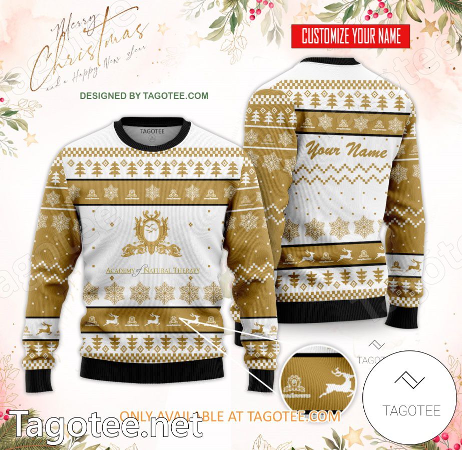 Academy of Natural Therapy Inc Custom Ugly Christmas Sweater - BiShop