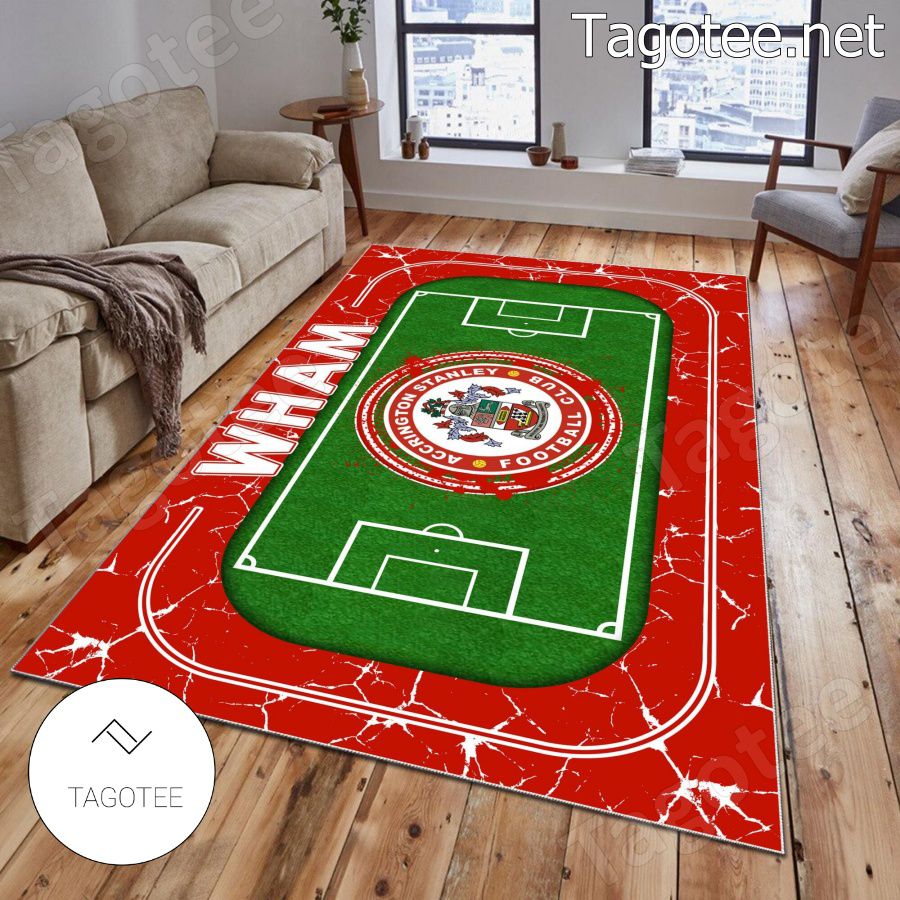 Accrington Stanley Sport Rugs Carpet