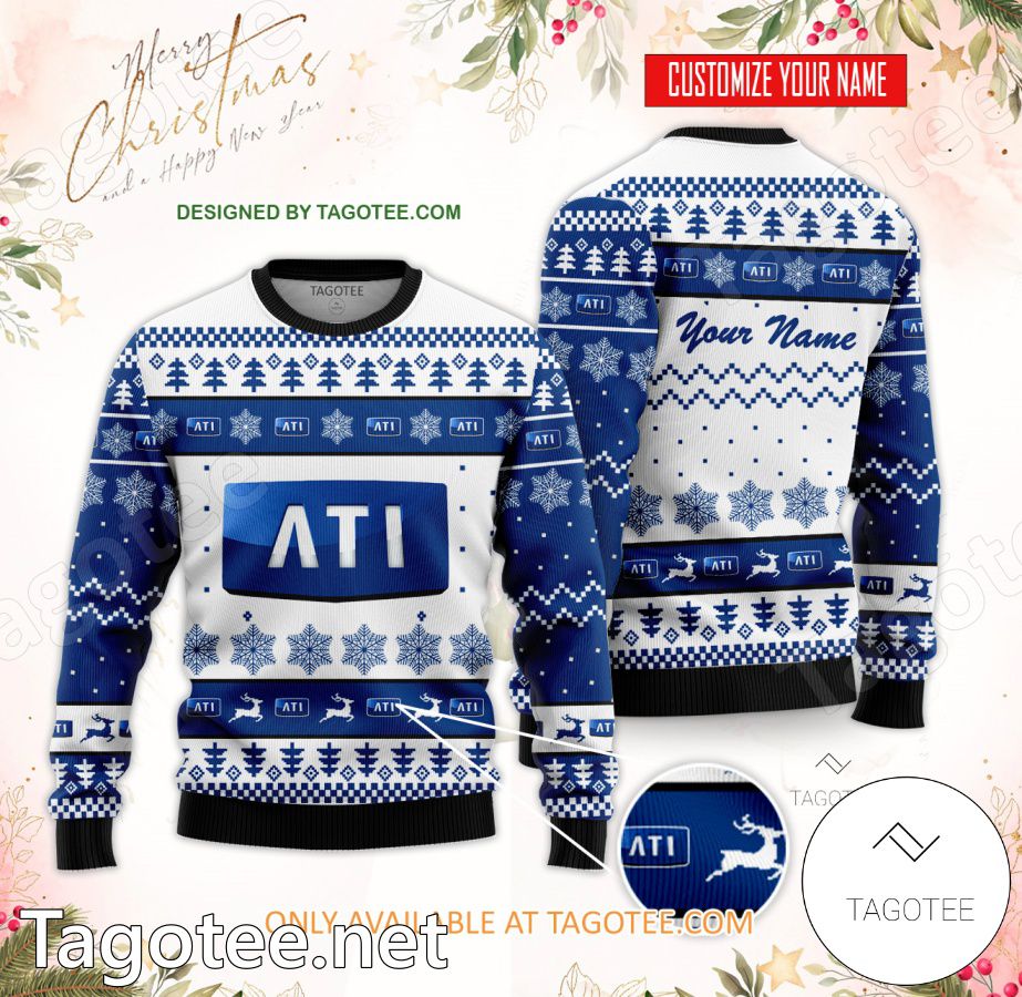 Advanced Training Institute Custom Ugly Christmas Sweater - EmonShop