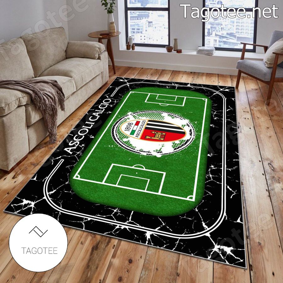 Ascoli Calcio 1898 Sport Rugs Carpet