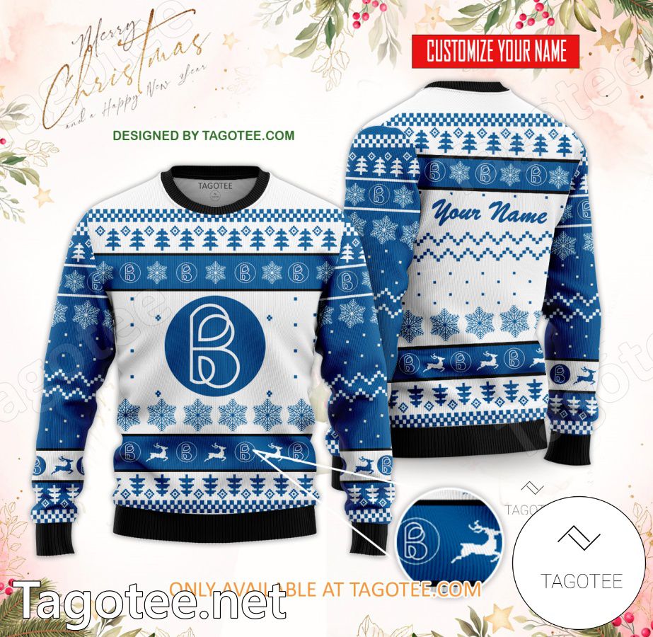 Bank Street College of Education Custom Ugly Christmas Sweater - EmonShop