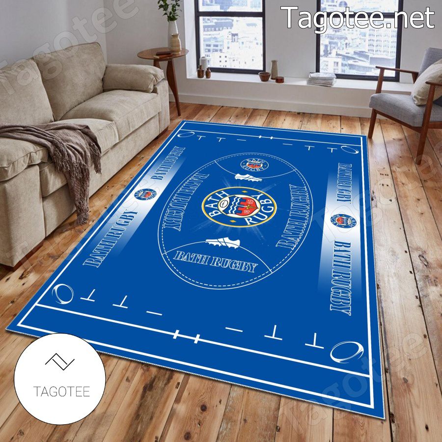 Bath Rugby Sport Rugs Carpet