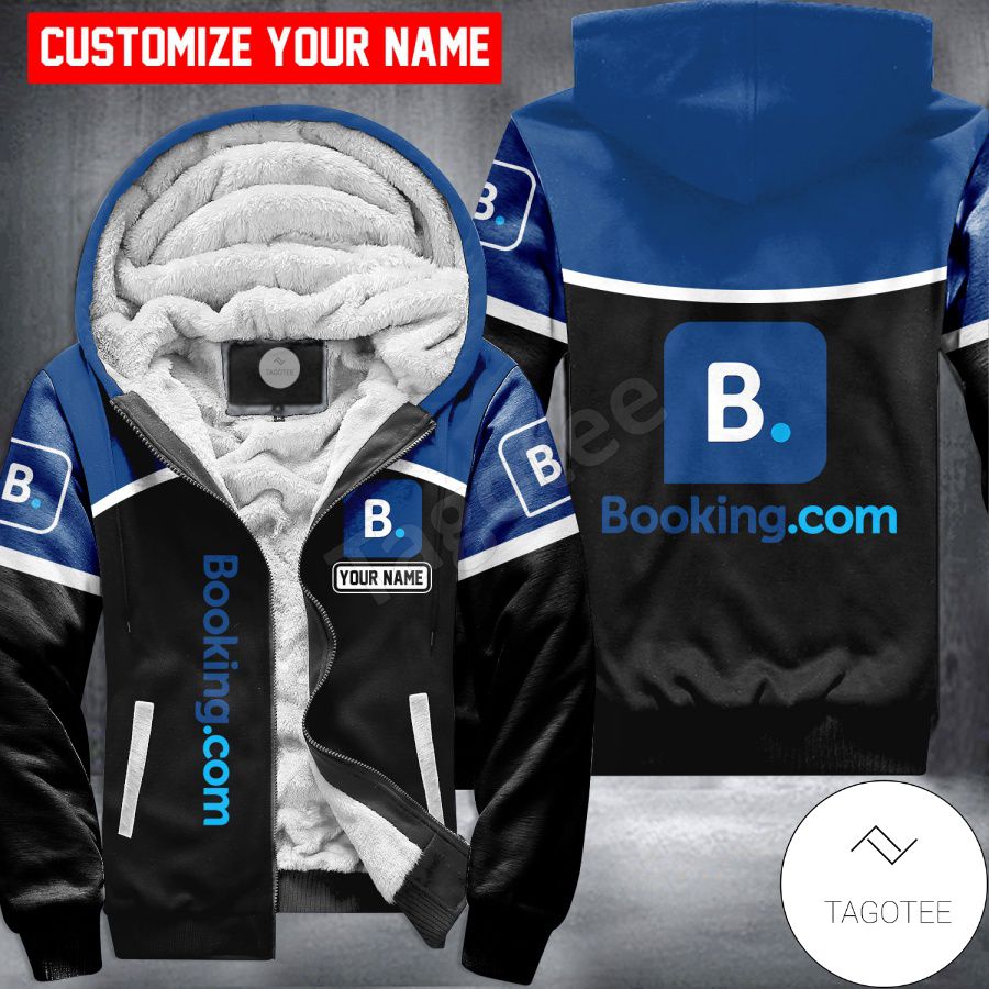 Booking.com Custom Uniform Fleece Hoodie - MiuShop