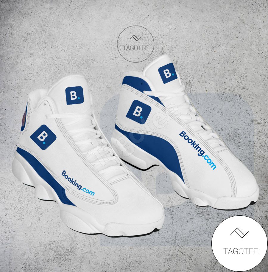 Booking.com Logo Air Jordan 13 Shoes - MiuShop