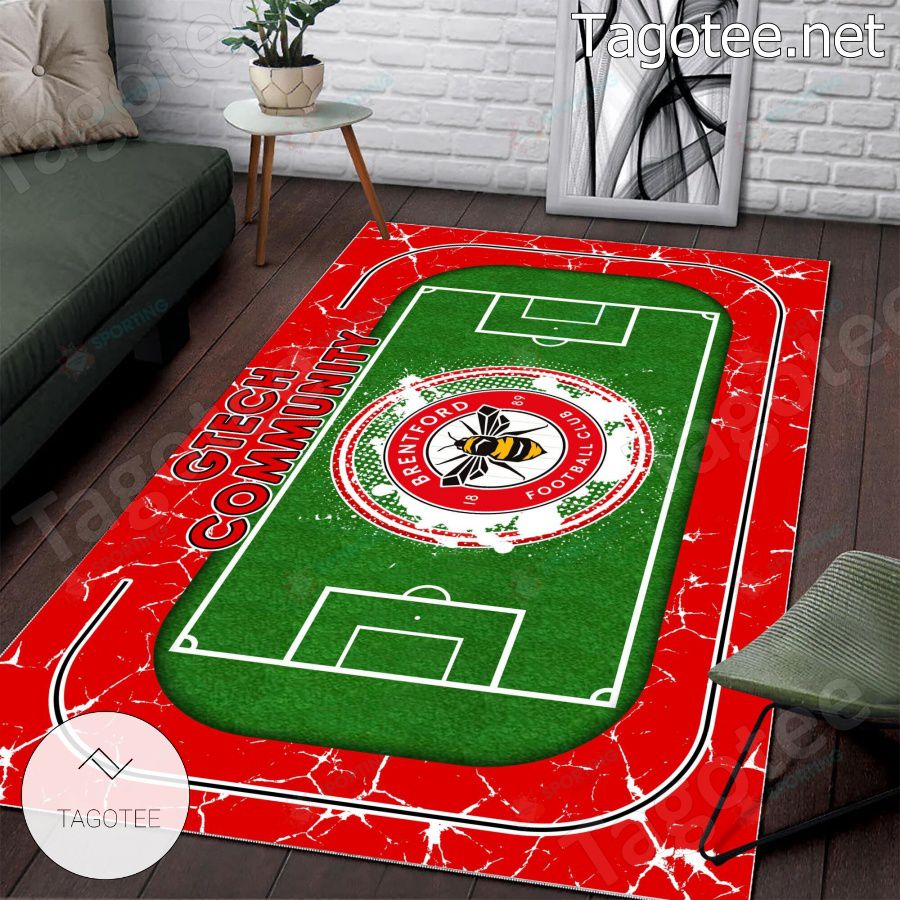 Brentford FC Sport Floor Rugs a