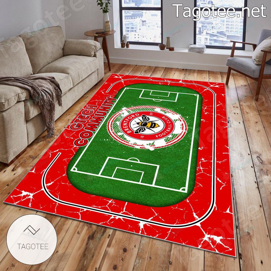 Brentford FC Sport Floor Rugs