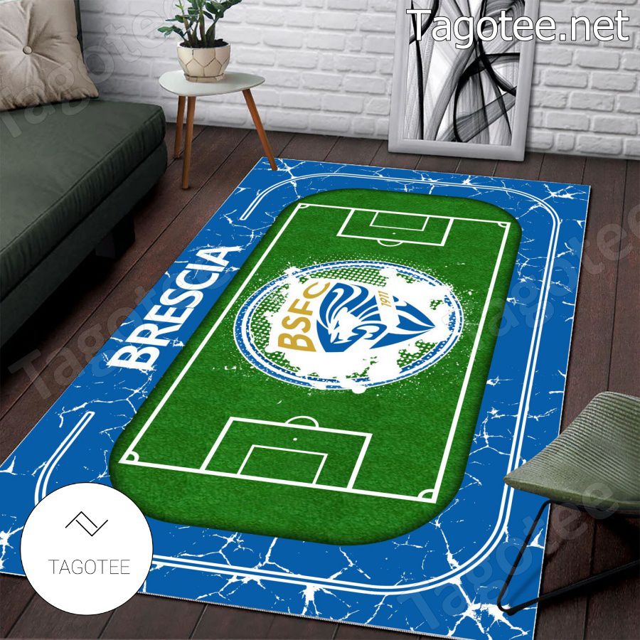 Brescia Calcio Sport Rugs Carpet a