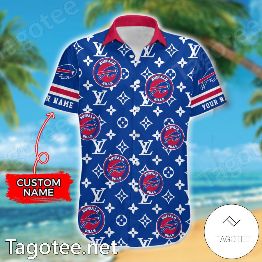 Buffalo Bills Louis Vuitton LV NFL Custom Hawaiian Shirt a