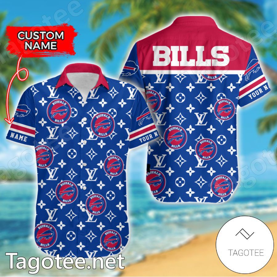 Buffalo Bills Louis Vuitton LV NFL Custom Hawaiian Shirt