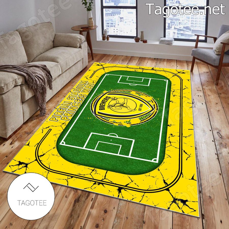 Burton Albion F.C Sport Rugs Carpet