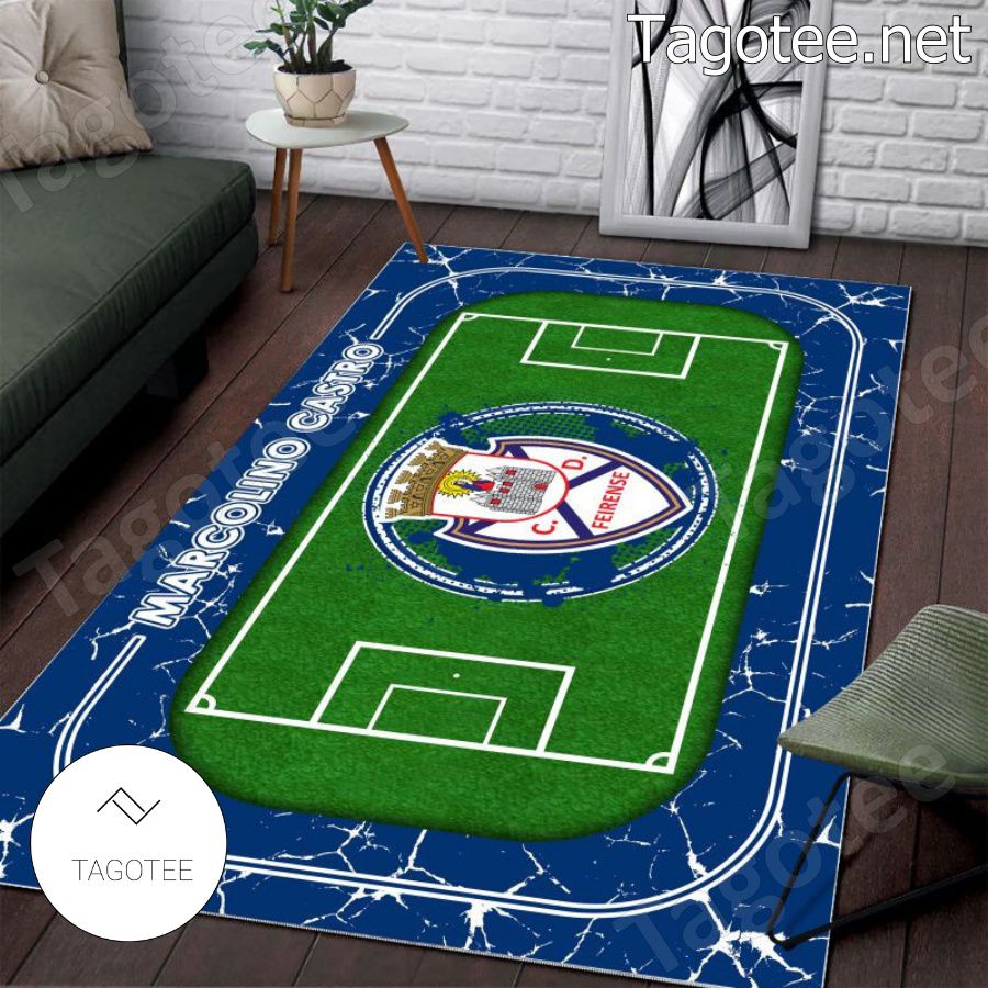 C.D. Feirense Logo Carpet Rugs a