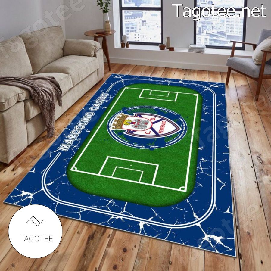 C.D. Feirense Logo Carpet Rugs