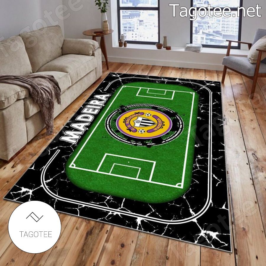 C.D. Nacional Logo Carpet Rugs