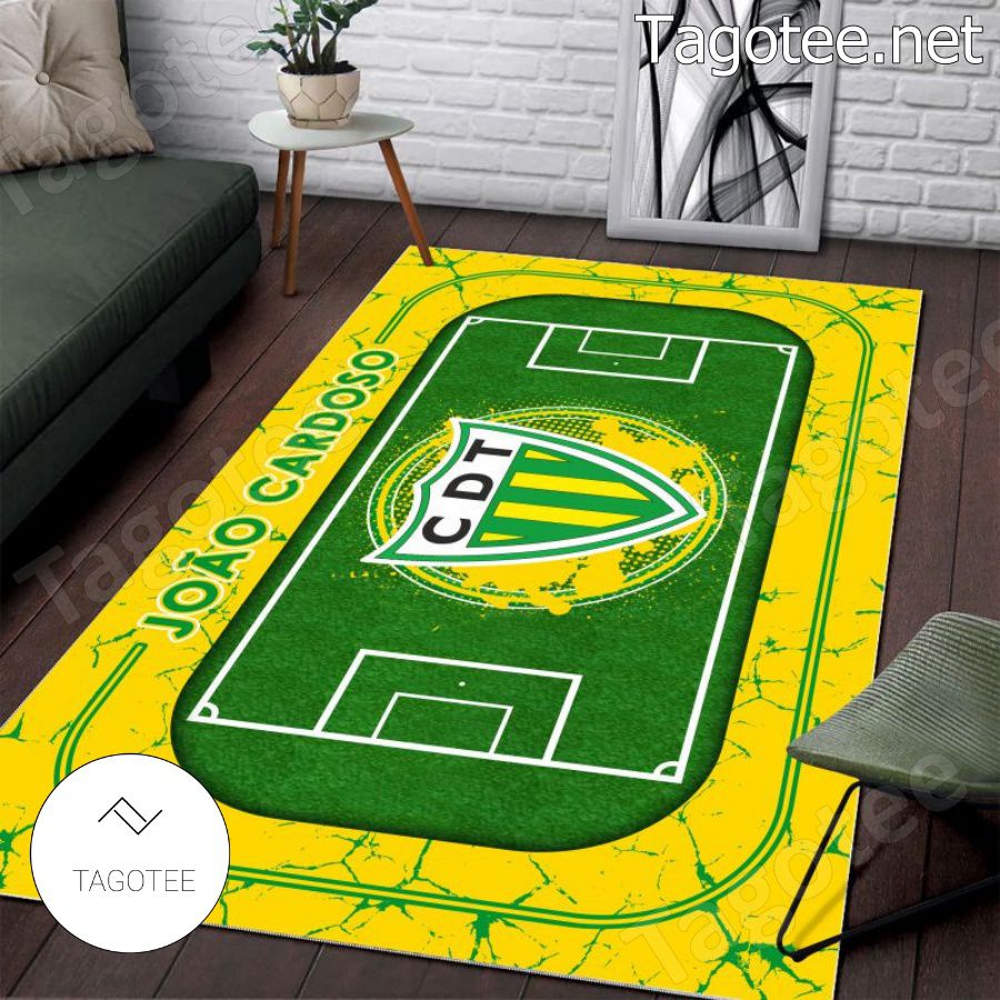 C.D. Tondela Logo Carpet Rugs a