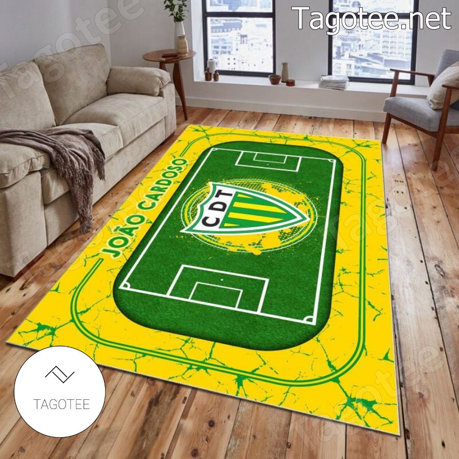 C.D. Tondela Logo Carpet Rugs