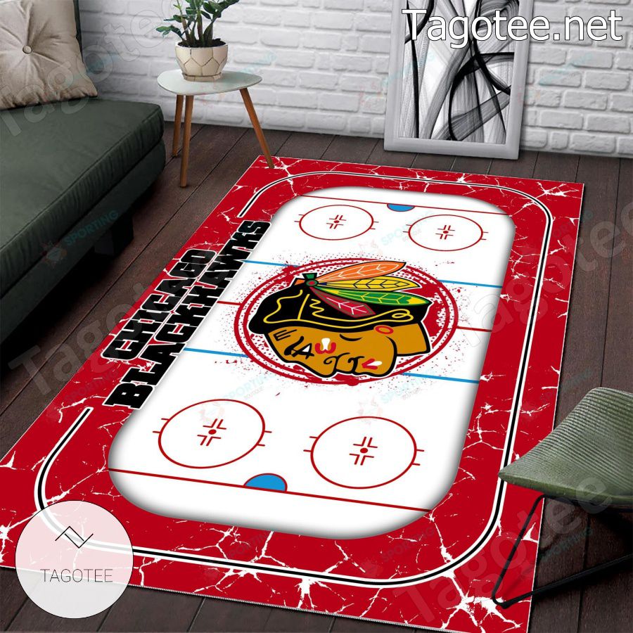 Chicago Blackhawks Sport Floor Rugs a