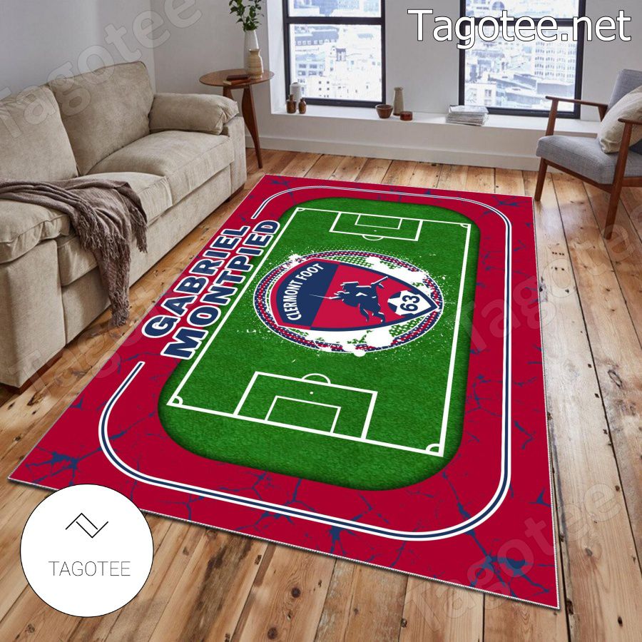 Clermont Foot Auvergne 63 Sport Rugs Carpet