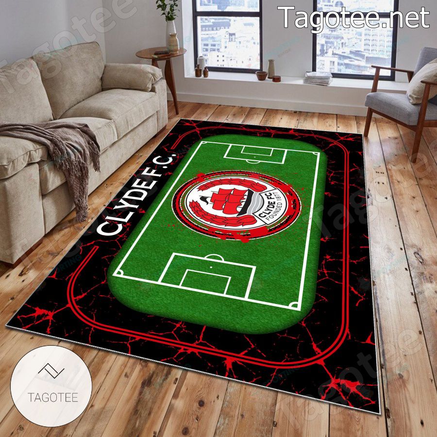 Clyde F.C. Large Carpet Rugs