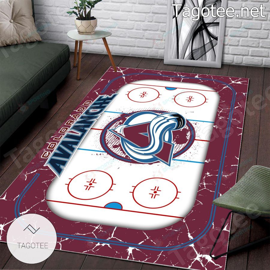 Colorado Avalanche Sport Floor Rugs a