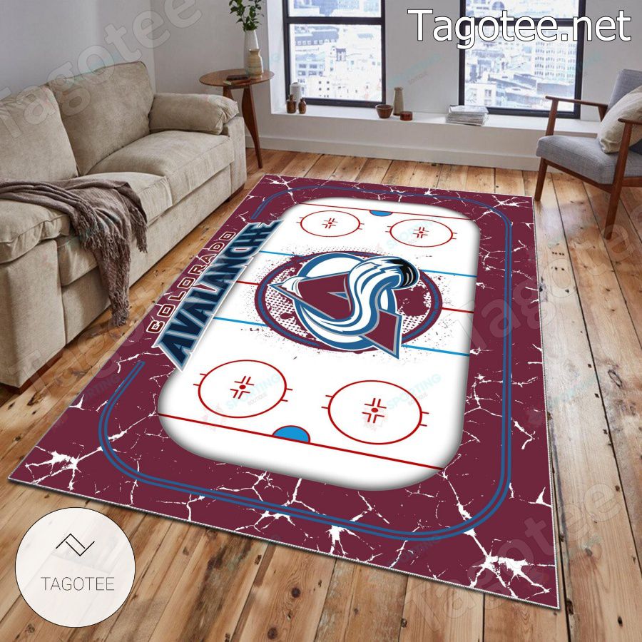 Colorado Avalanche Sport Floor Rugs