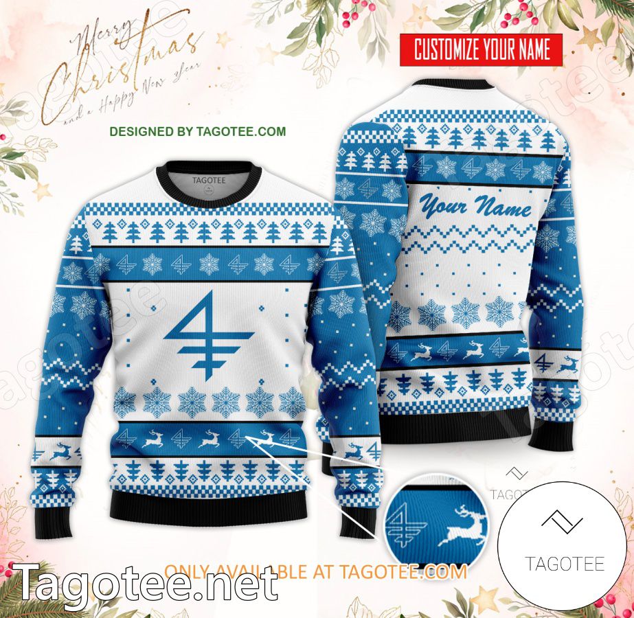 Columbia Business School Custom Ugly Christmas Sweater - EmonShop