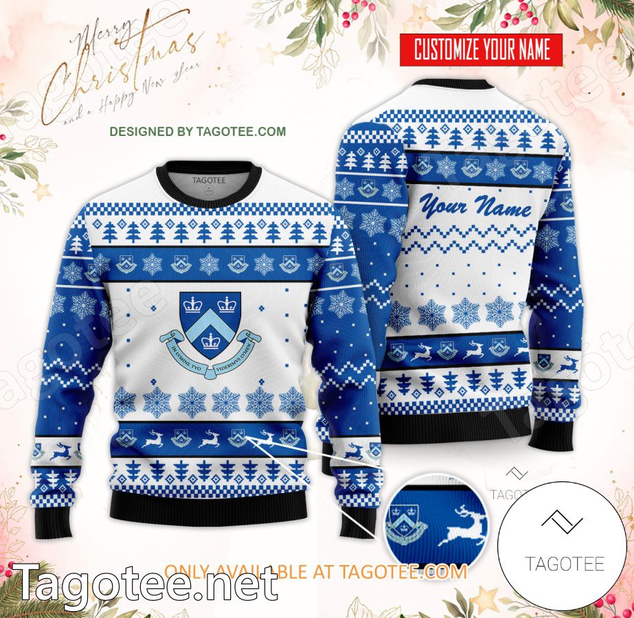 Columbia University Custom Ugly Christmas Sweater - EmonShop