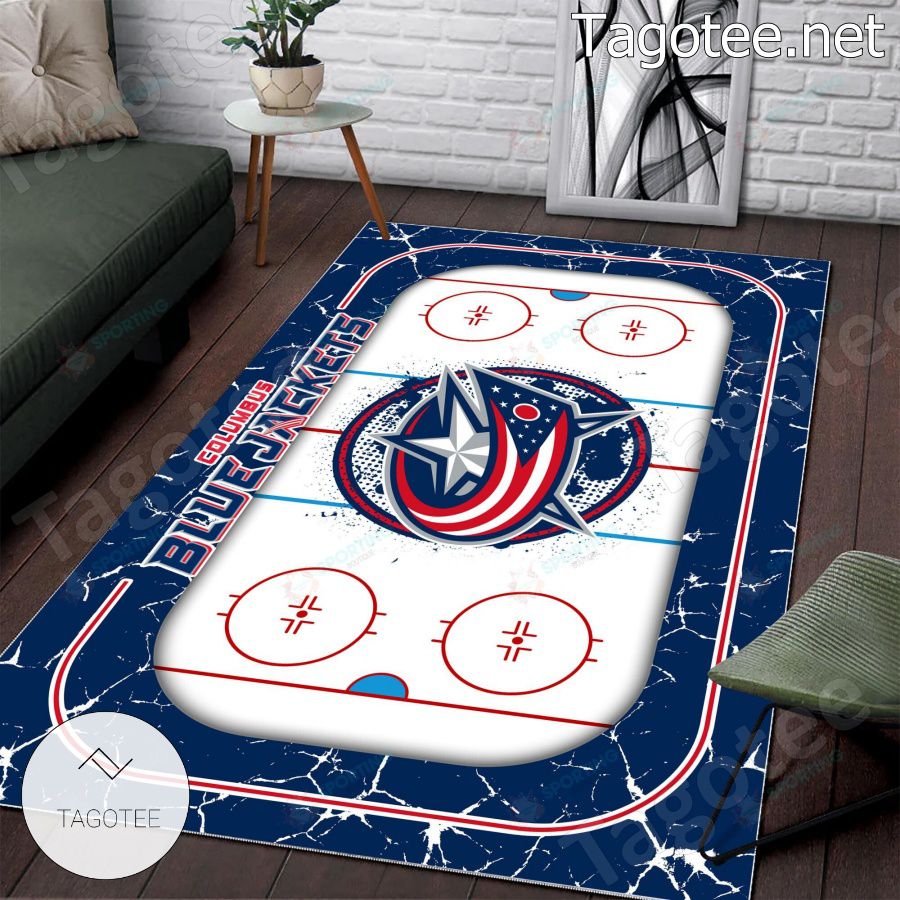 Columbus Blue Jackets Sport Floor Rugs a