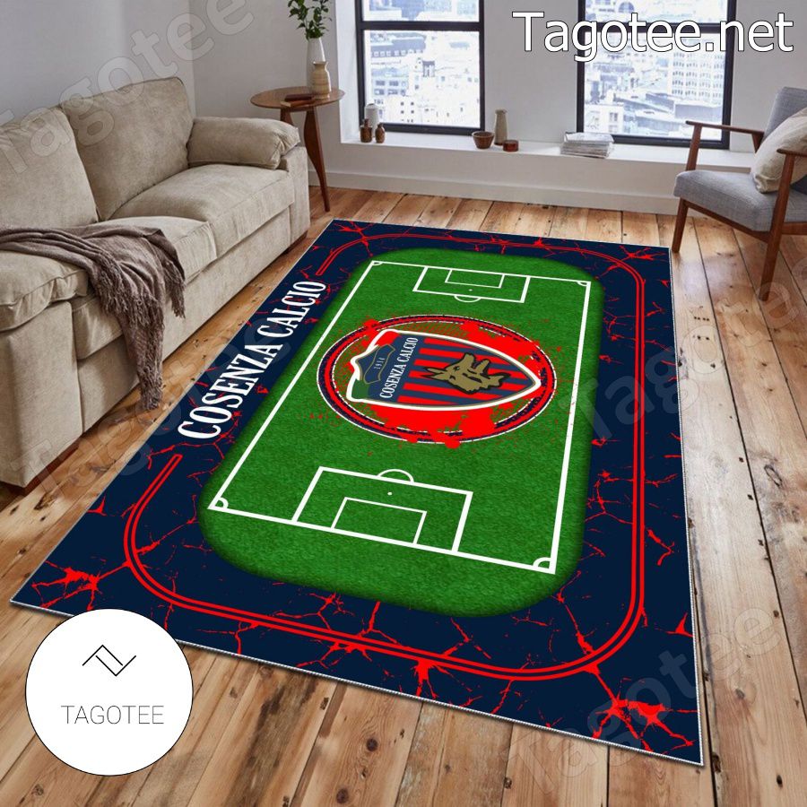 Cosenza Calcio Sport Rugs Carpet