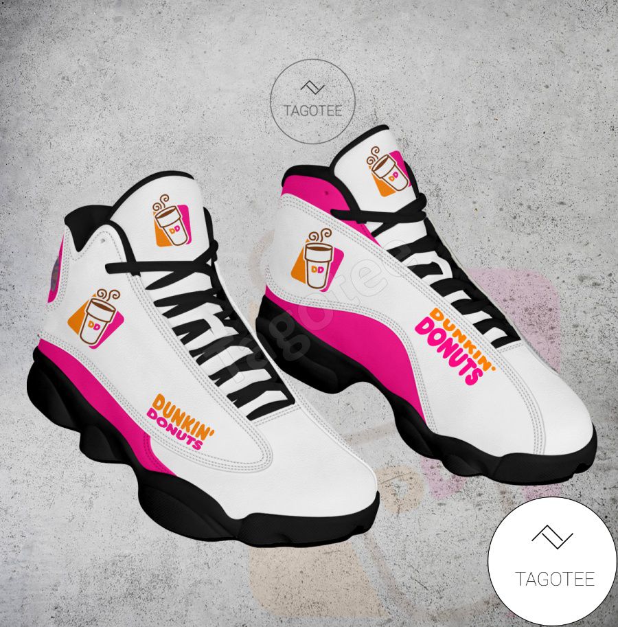 Dunkin Donuts Logo Air Jordan 13 Shoes - MiuShop a