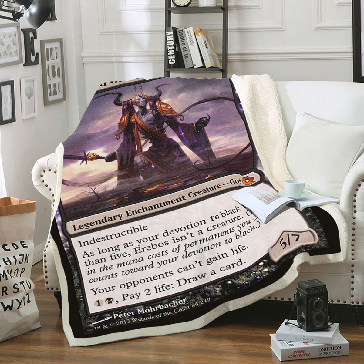 Erebos God of the Dead MTG Blanket