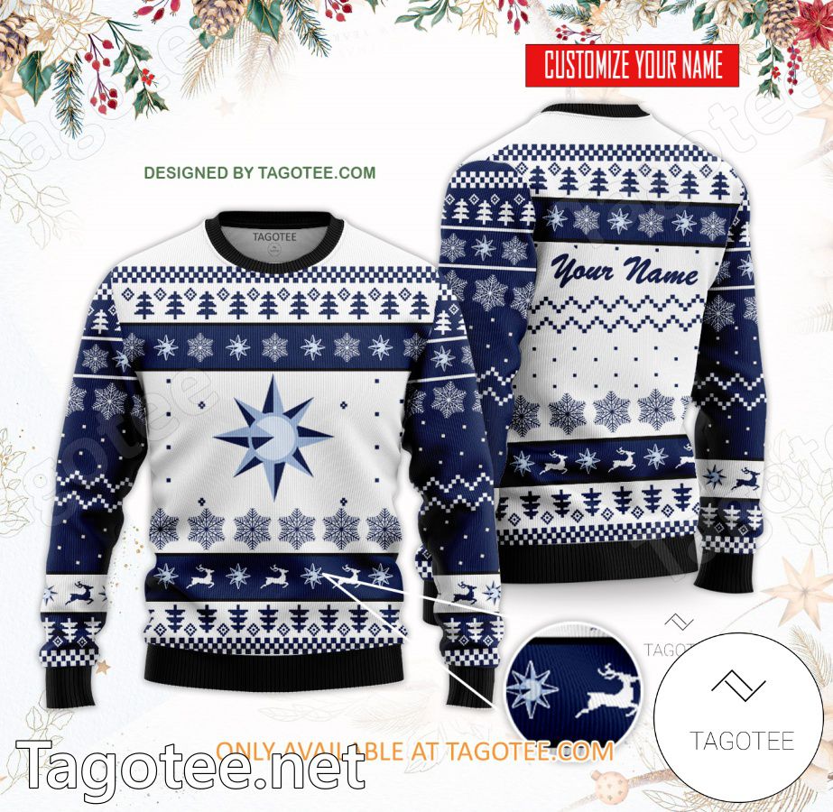 George Stone Technical College Custom Ugly Christmas Sweater - BiShop