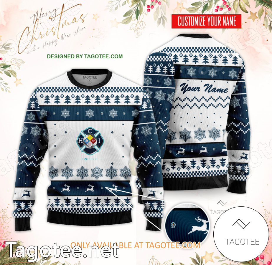 HCI College Custom Ugly Christmas Sweater - MiuShop