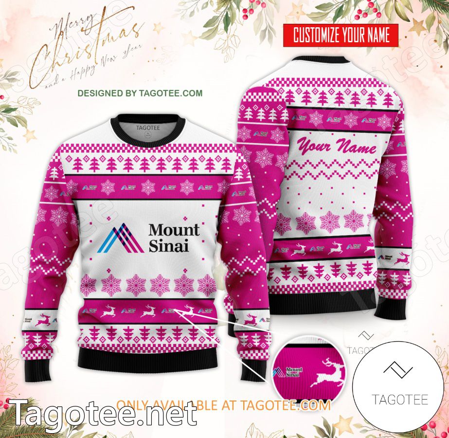 Icahn School of Medicine at Mount Sinai Custom Ugly Christmas Sweater - EmonShop