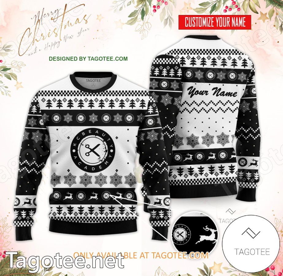 KC Beauty Academy Custom Ugly Christmas Sweater - EmonShop