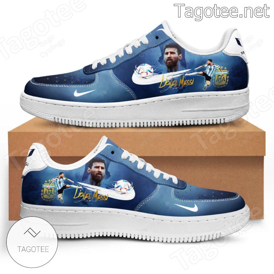 Leo Messi 10 Champion World Cup Qatar Air Force 1