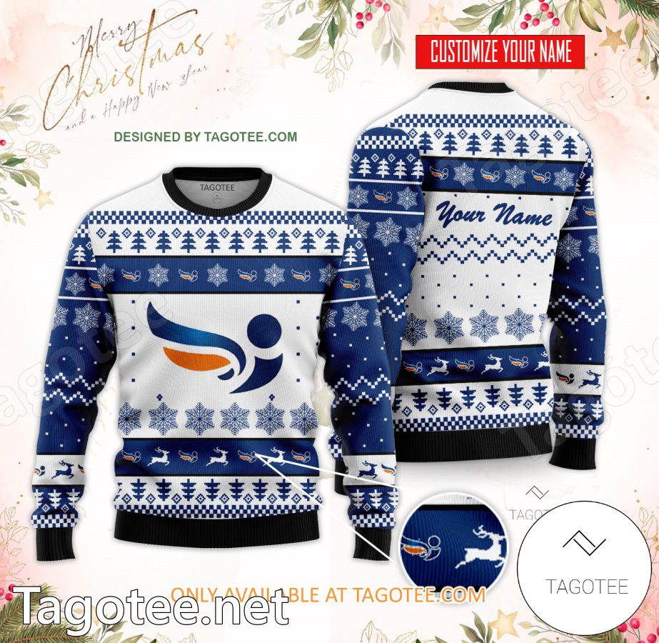 Liberty Junior College Custom Ugly Christmas Sweater - BiShop