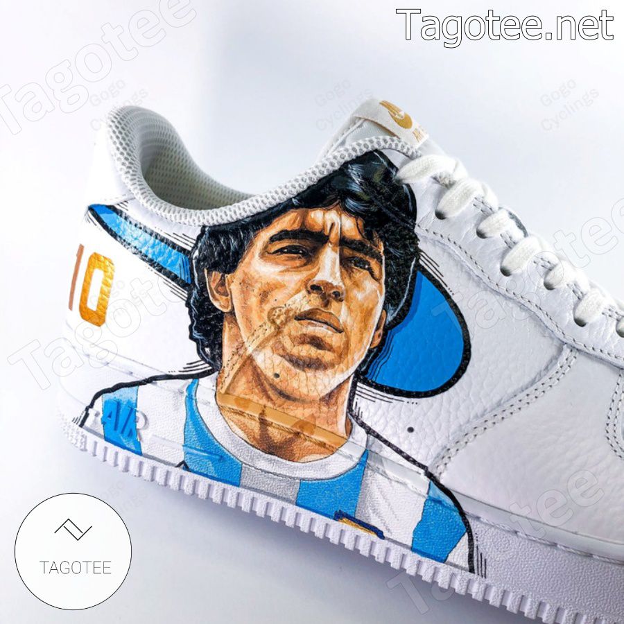 Lionel Messi 10 Argentina National Team Air Force 1 Shoes a