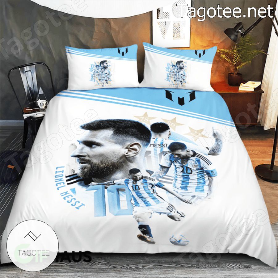 Lionel Messi 10 Football Legend Bedding Set a