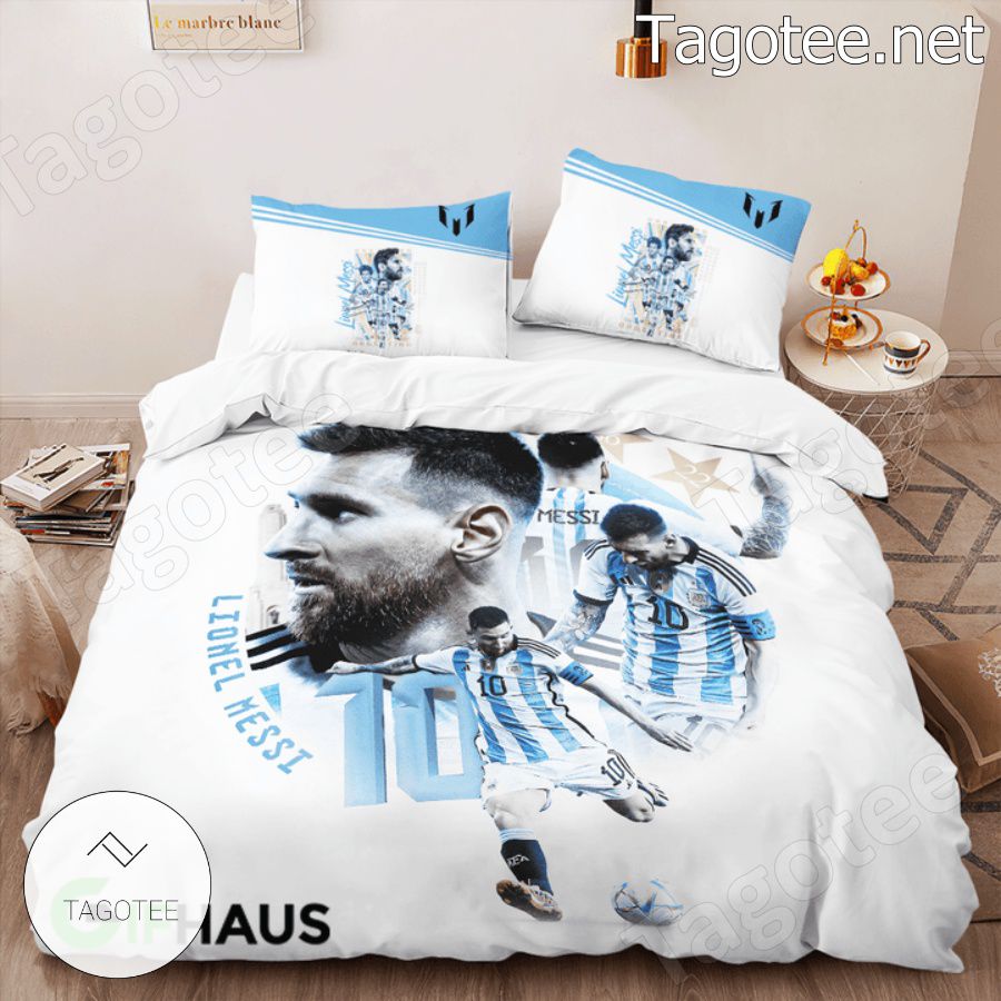 Lionel Messi 10 Football Legend Bedding Set