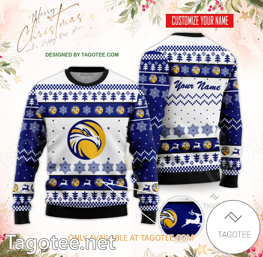 Los Angeles Harbor College Custom Ugly Christmas Sweater - EmonShop