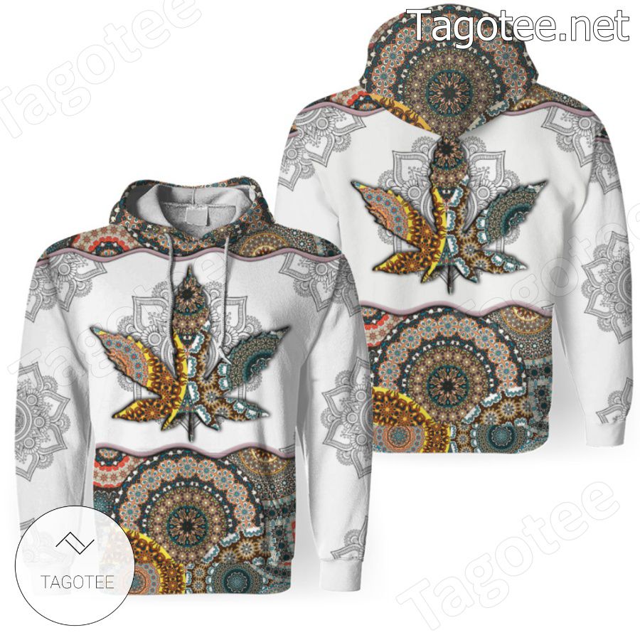 Mandala Marijuana Weed Hoodie