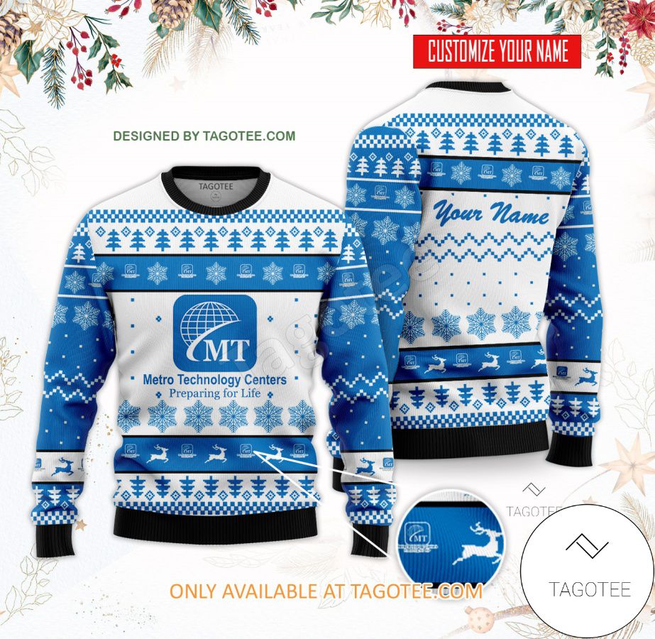 Metro Technology Centers Custom Ugly Christmas Sweater - BiShop