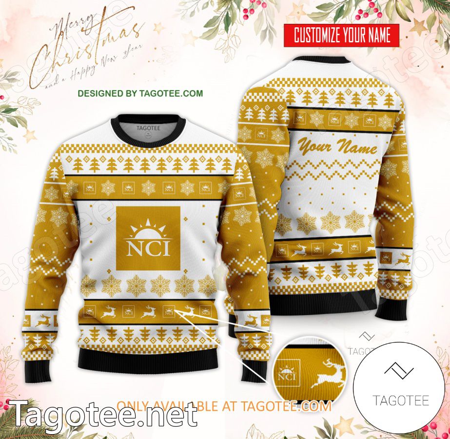 Nevada Career Institute Custom Ugly Christmas Sweater - EmonShop