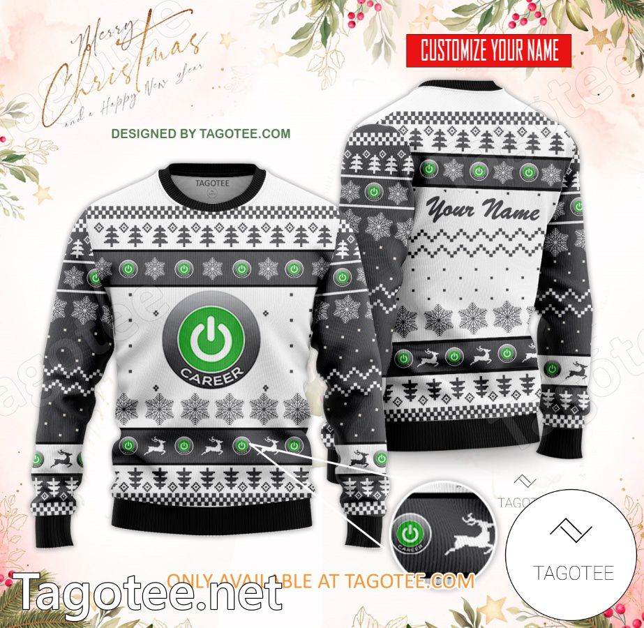 Orange Technical College Custom Ugly Christmas Sweater - BiShop