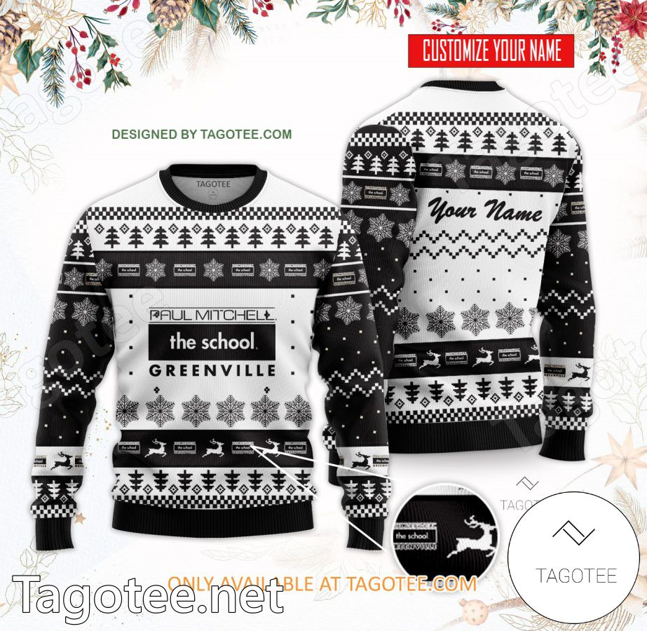 Paul Mitchell the School-Greenville Custom Ugly Christmas Sweater - BiShop