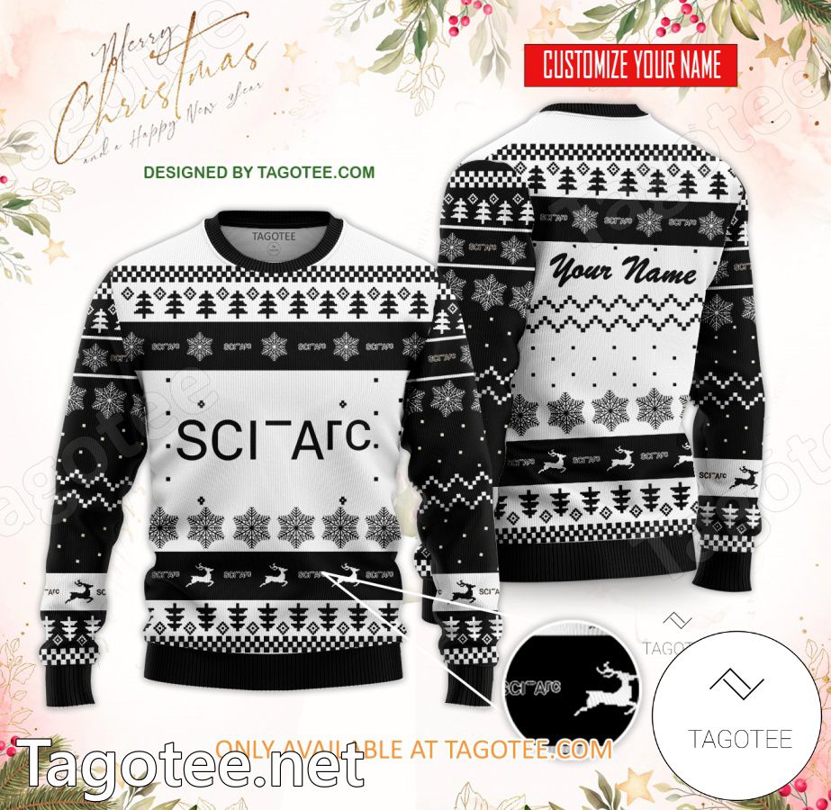 Southern California Institute of Architecture Custom Ugly Christmas Sweater - EmonShop